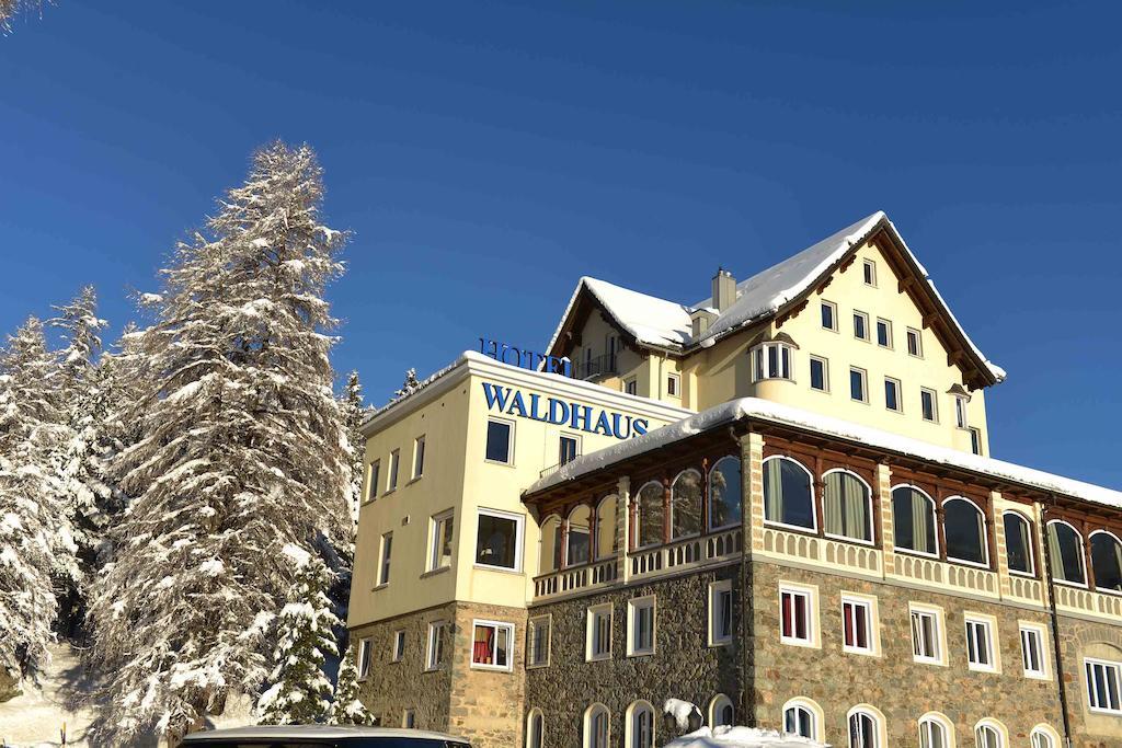 Hotel Waldhaus Am See Санкт-Мориц Экстерьер фото
